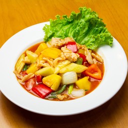 ผัดเปรี้ยวหวานทะเล