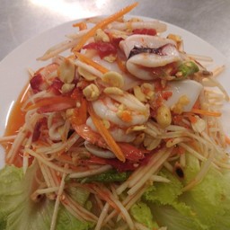 ส้มตำไทยทะเล