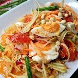 ตำไทยไข่เค็ม