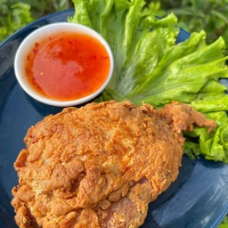 สะโพกไก่ทอด