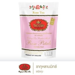 ชากุหลาบนมสด