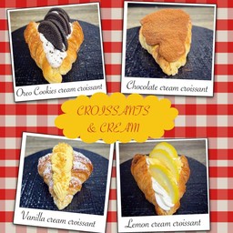ครัวซองต์และครีม Croissants and Cream