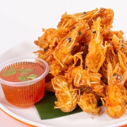 หัวกุ้งทอดกรอบ