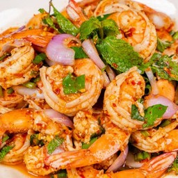 ลาบกุ้งสะดุ้ง