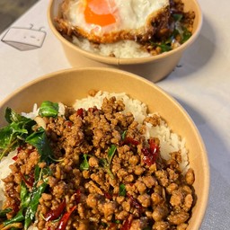 ข้าวกะเพราหมูสับ
