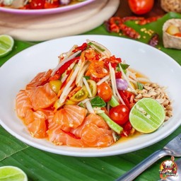 ตำแซลมอน