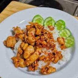 เบอร์เกอร์ฮาลาลหม่าล่าฮาลาล