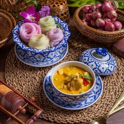 ขนมจีนแกงเขียวหวานไก่