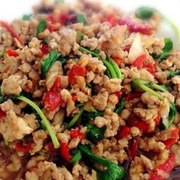 กะเพราหมู