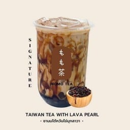 ชานมใต้หวันไข่มุขลาวา โมโมที