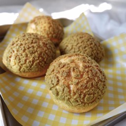 ชูครีมคุกกี้มัทฉะลูกเล็ก