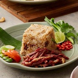 ข้าวผัดหมูเค็ม