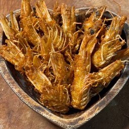 หัวกุ้วทอด