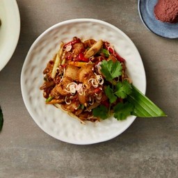 หมูสามชั้นผัดกะปิ