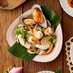 ยำวุ้นเส้นหมูสับ