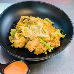 สุกี้แห้งไก่