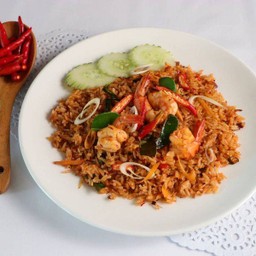 ข้าวผัดต้มยำกุ้ง [D]