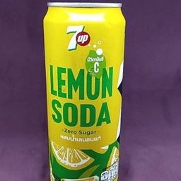 7อัพ เลมอนโซดา 0%น้ำตาล