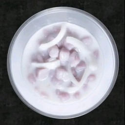 บัวลอยเผือกมะพร้าวอ่อน