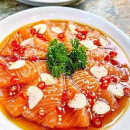 แซลม่อนดองซีอิ๊ว