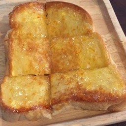 ปังปิ้งเนยนมแยมส้ม