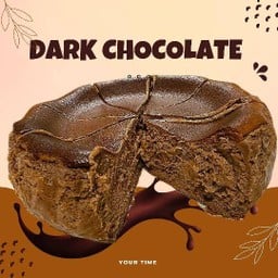 ดาร์กช็อกชีสเค้กหน้าไหม้ หอม อร่อย เข้มข้น! ชีสนุ่มละมุน ช็อกโกแลตเต็มคำ