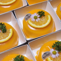 เค้กส้มลาวา