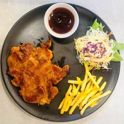 (สันคอ)หมูบาร์บีคิว