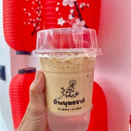 ลาเต้น้ำมะพร้าวสด coconut Latte