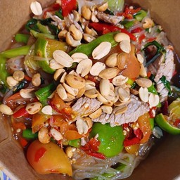 ตำเส็นเล็กหมูปลาร้า