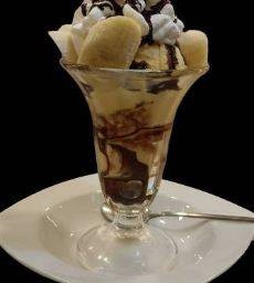 ไอศครีมบานาน่าช็อคโกแลต