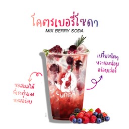 มิกซ์เบอร์รี่โซดา