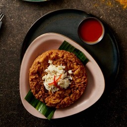 ไข่เจียวเนื้อปูก้อน