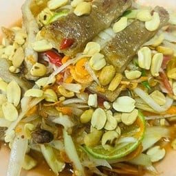 ส้มตำคอหมูย่าง