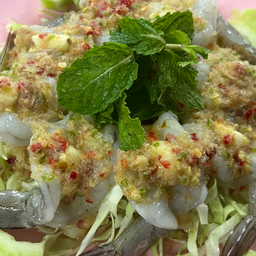 กุ้งแช่น้ำปลา