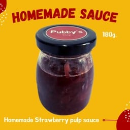 ซอสโฮมเมด เนื้อสตรอเบอรี่ 180G.