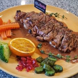 เนื้อพิเคนย่า มันบด