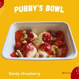 Sandy strawberry bowl