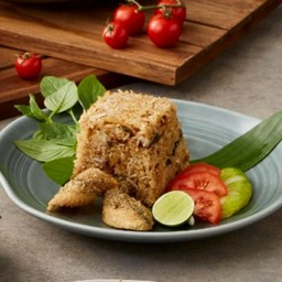ข้าวผัดปลาสลิด
