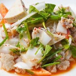 ยำวุ้นเส้นหมูสับ