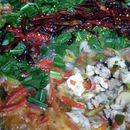 Tom Yum Chicken Three Lines