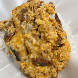 ข้าวไข่ข้นปลากะป๋อง