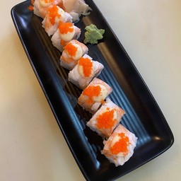 ข้าวปั้นกุ้งห่อสาหร่าย