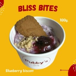 Blueberry biscoff bliss 100G.