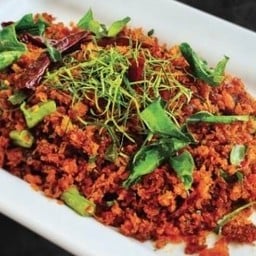 พริกขิงปลาดุกฟู