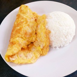 ข้าวไข่เจียวหมูสับ
