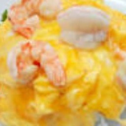 ข้าวไข่ข้นกุ้ง