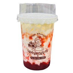 (ขายดี)สตรอเบอรี่นมสด(ใช้เนื้อสตรอเบอรี่)