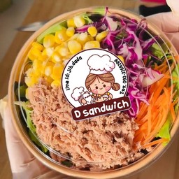 สลัดผัก ไข่ต้ม