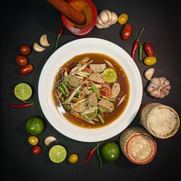 ตำเทยหมูยอ